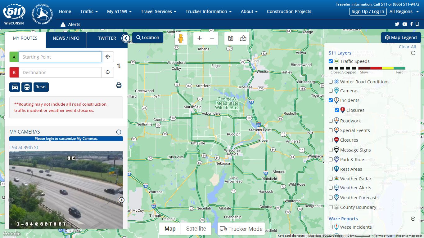 511WI| Wisconsin Traffic | Commuter Information